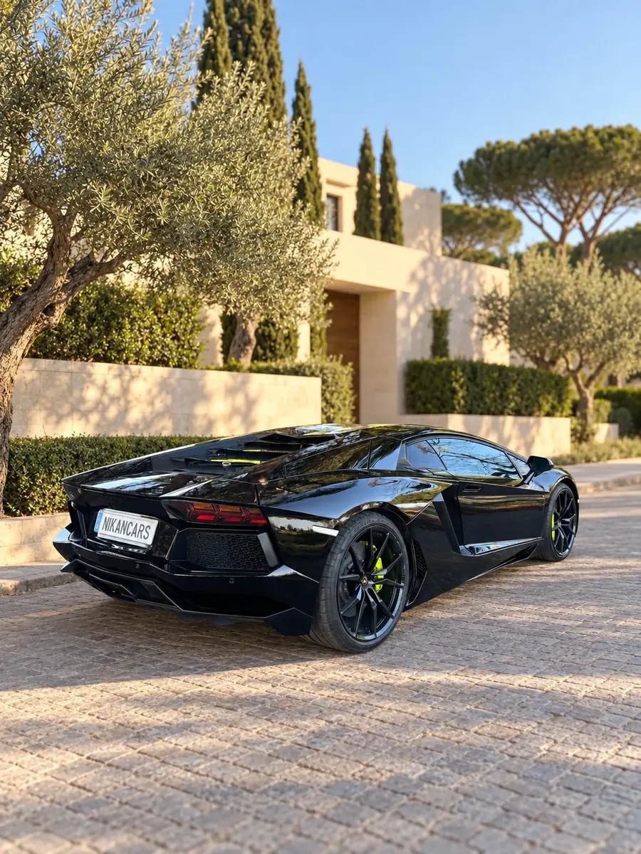 Lamborghini Aventador traído por Nikan Cars