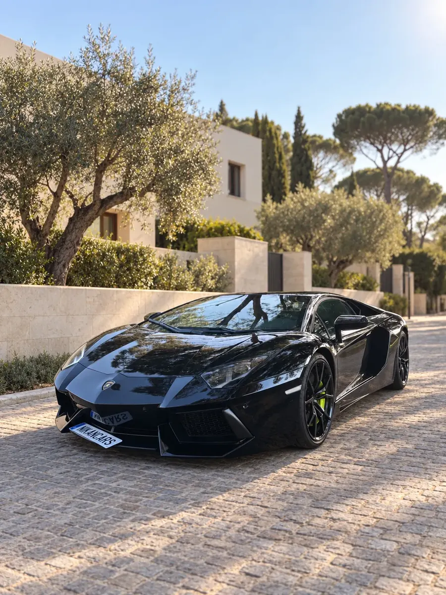 Lamborghini Aventador traído por Nikan Cars